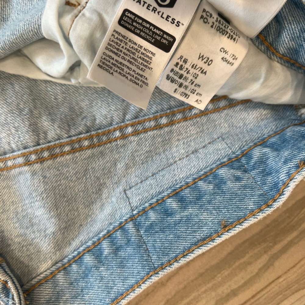 Levi's 501 Denim Shorts - Picture 7 of 13